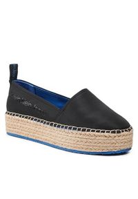 Calvin Klein Jeans Espadryle Flatform Espadrille Soft Ny YW0YW00989 Czarny. Kolor: czarny. Materiał: materiał #5