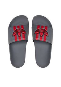 Adidas - adidas Klapki adilette Slides ID5786 Szary. Kolor: szary #5