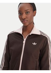 Adidas - adidas Bluza adicolor Classic KD3742 Brązowy Regular Fit. Kolor: brązowy. Materiał: syntetyk #3