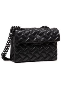 Kurt Geiger Torebka Kensington 7387500109 Czarny. Kolor: czarny. Materiał: skórzane