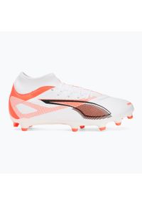 Puma - Buty piłkarskie męskie PUMA Ultra 5 Play+ FG/AG. Kolor: biały. Sport: piłka nożna