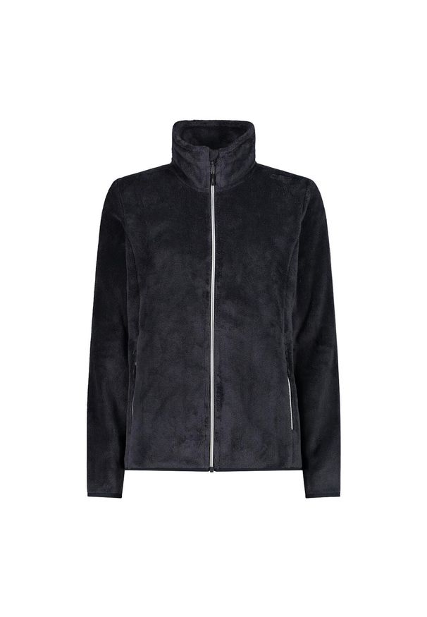 Bluza damska turystyczna CMP 38P1536. Kolor: niebieski. Materiał: polar. Sport: turystyka piesza