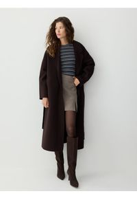 Reserved - Bluzka z wełny merino - wielobarwny. Materiał: wełna