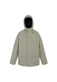 Regatta - Męska Wodoodporna Kurtka Ocieplana Savon. Kolor: żółty, wielokolorowy, brązowy, czarny. Sport: turystyka piesza #1