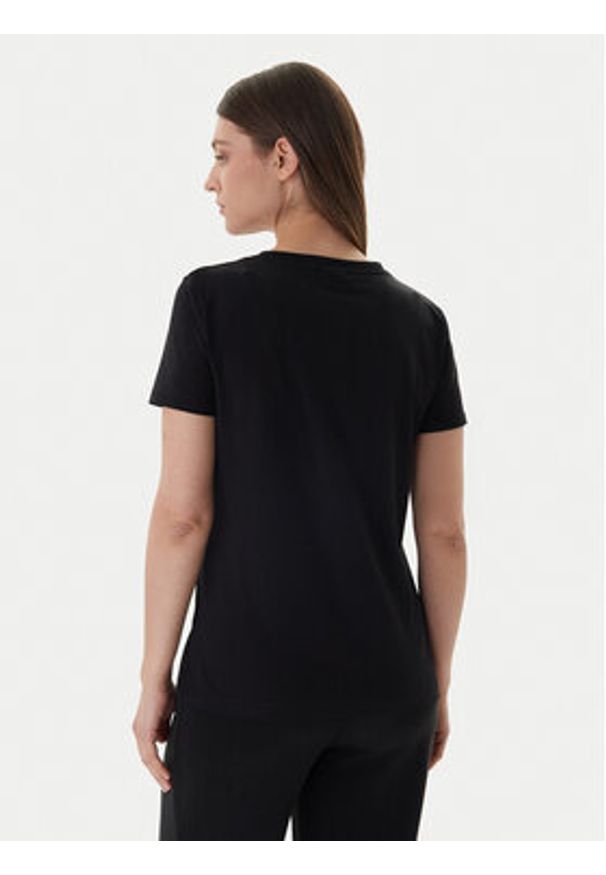 Guess T-Shirt V3BI11 J1314 Czarny Regular Fit. Kolor: czarny. Materiał: bawełna