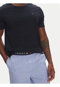 TOMMY HILFIGER - Tommy Hilfiger Piżama UM0UM01959 Granatowy Regular Fit. Kolor: niebieski. Materiał: bawełna #3