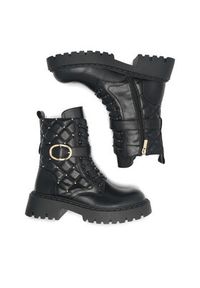 DeeZee Trapery ISABEL WS6210-15 Czarny. Kolor: czarny. Materiał: syntetyk