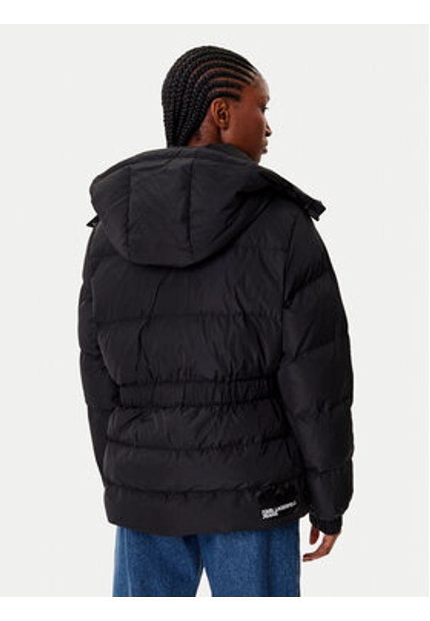 Karl Lagerfeld Jeans Kurtka zimowa A3W15023 Czarny Regular Fit. Kolor: czarny. Materiał: syntetyk. Sezon: zima