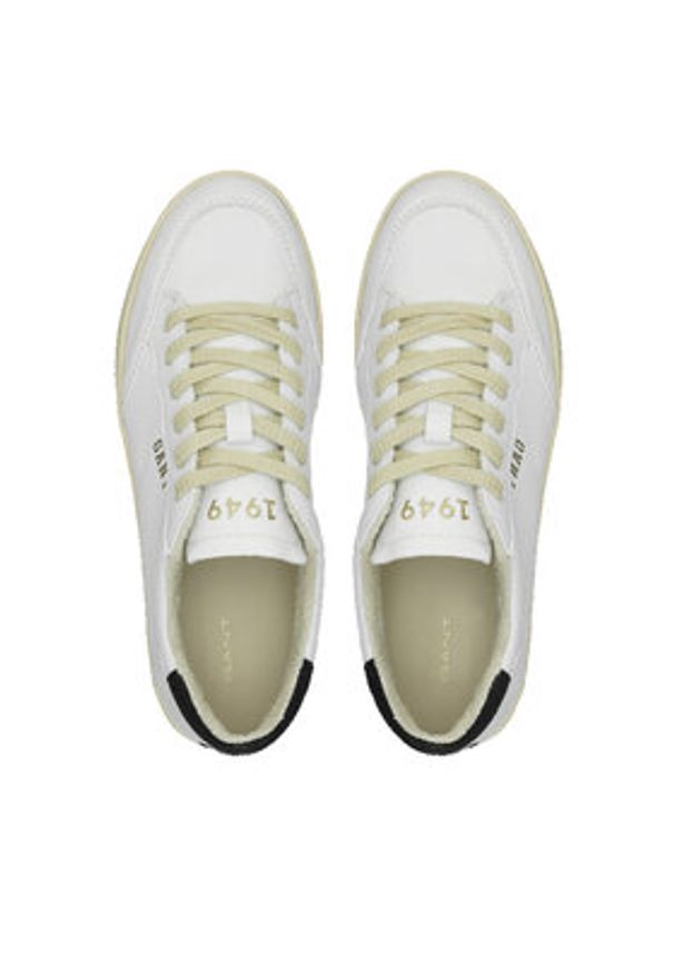 GANT - Gant Sneakersy 29531651 Biały. Kolor: biały. Materiał: skóra