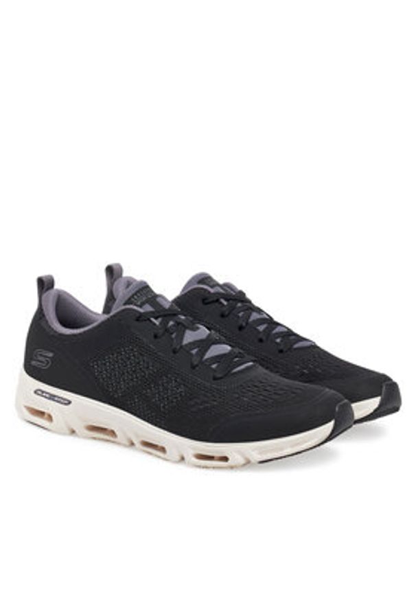 skechers - Skechers Sneakersy Glide-Step Gratify - Lume 104607/BKNT Czarny. Kolor: czarny. Materiał: materiał