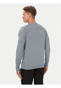 BOSS Sweter KN_Momentum 50558351 Szary Regular Fit. Kolor: szary. Materiał: syntetyk #2