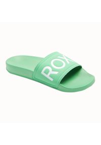 Roxy - Klapki basenowe damskie ROXY Slippy II. Kolor: zielony