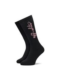 OFF-WHITE - Off-White Skarpety długie OWRA003S22KNI0011030 Czarny. Kolor: czarny. Materiał: materiał, bawełna