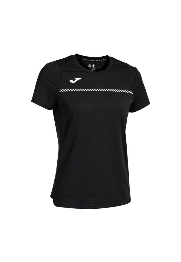 Koszulka tenisowa damska Joma Smash. Kolor: czarny. Sport: tenis