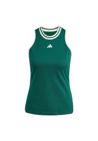 Adidas - Koszulka adidas Heritage Tennis Classic Tank. Kolor: zielony. Sport: tenis