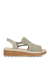 Rieker Sandały CEO-62741-52 Zielony. Kolor: zielony. Materiał: materiał #1