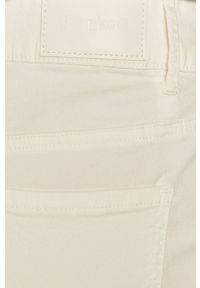 Desigual Szorty damskie kolor biały. Okazja: na co dzień. Kolor: biały. Materiał: jeans. Wzór: haft. Styl: casual #4