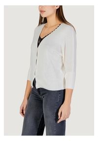 Morgan Kardigan 251-MBATSI Écru Slim Fit. Materiał: syntetyk #4