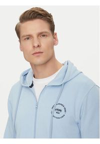Jack & Jones Bluza Simon 12269366 Błękitny Standard Fit. Kolor: niebieski. Materiał: syntetyk, bawełna #4