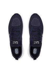 EA7 Emporio Armani Sneakersy X8X095 XK240 N527 Granatowy. Kolor: niebieski. Materiał: materiał #3