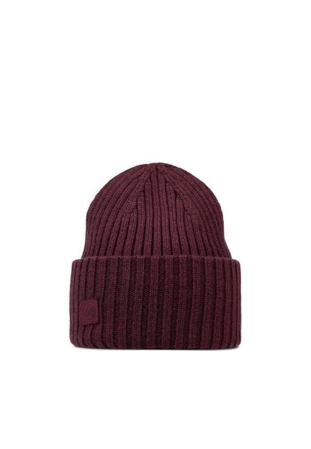 Czapka Buff Erviny z wełny merino. Kolor: czerwony. Materiał: wełna. Styl: sportowy