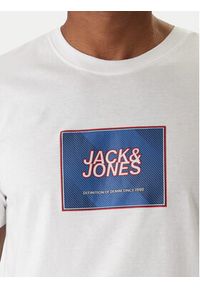 Jack & Jones T-Shirt Jjrain Tee Ss Crew Neck 12288097 Biały Regular Fit. Kolor: biały. Materiał: bawełna #2