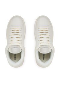 Emporio Armani Sneakersy X4X649 XR072 00894 Biały. Kolor: biały. Materiał: skóra #4