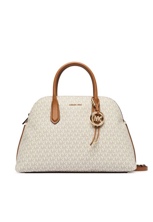 MICHAEL Michael Kors Torebka 30T6GX4S7B Kremowy. Kolor: kremowy. Materiał: skórzane