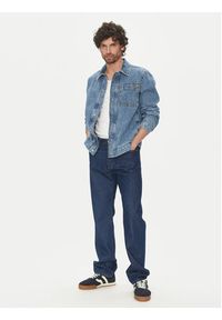 Liu Jo Kurtka jeansowa QA5300 D0257 78263 Granatowy Regular Fit. Kolor: niebieski. Materiał: bawełna #5