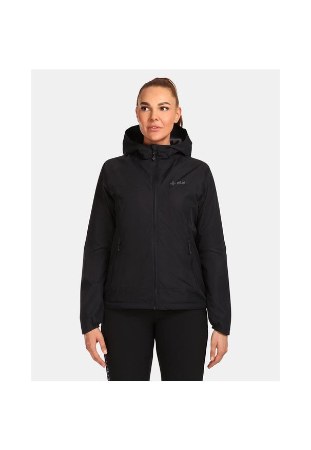 Damska kurtka outdoorowa Kilpi OLVERA-W. Kolor: czarny. Materiał: softshell. Sport: turystyka piesza
