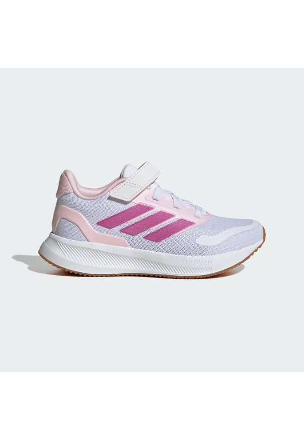 Adidas - Buty Runfalcon 5 Kids. Kolor: różowy, wielokolorowy, brązowy, biały. Sport: bieganie