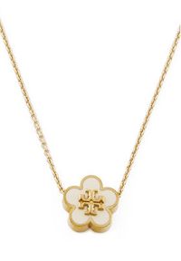 Tory Burch Naszyjnik Kira 147287 Złoty. Materiał: metalowe. Kolor: złoty