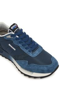 Blauer Sneakersy S6RYDER01 Granatowy. Kolor: niebieski. Materiał: zamsz, skóra #5