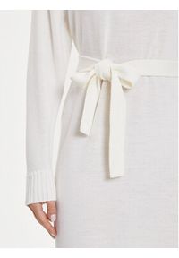 Max Mara Leisure Sukienka dzianinowa Scrivia 24263260 Biały Regular Fit. Kolor: biały. Materiał: wełna #5