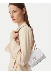 Guess Torebka Giully II Mini HWKG96 73740 Biały. Kolor: biały. Materiał: skórzane #1