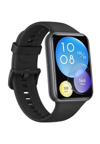 HUAWEI - Smartwatch Huawei Watch Fit 2 Active czarny. Rodzaj zegarka: smartwatch. Kolor: czarny. Materiał: mesh, guma, skóra. Styl: sportowy, klasyczny, elegancki #6
