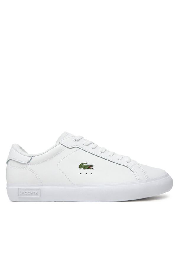 Lacoste Sneakersy Powercourt 7-49SFA0086 Biały. Kolor: biały. Materiał: skóra