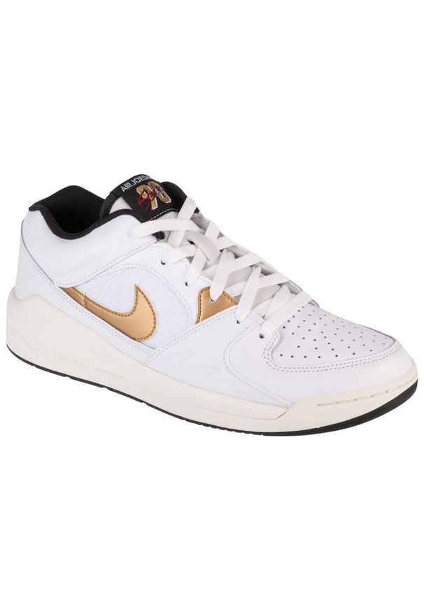 Buty Nike Air Jordan Stadium 90 M DX4397-170 białe. Zapięcie: sznurówki. Kolor: biały. Materiał: guma, skóra. Szerokość cholewki: normalna. Model: Nike Air Jordan