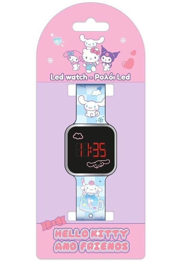 Pulio - Zegarek cyfrowy led Cinnamoroll. Rodzaj zegarka: cyfrowe
