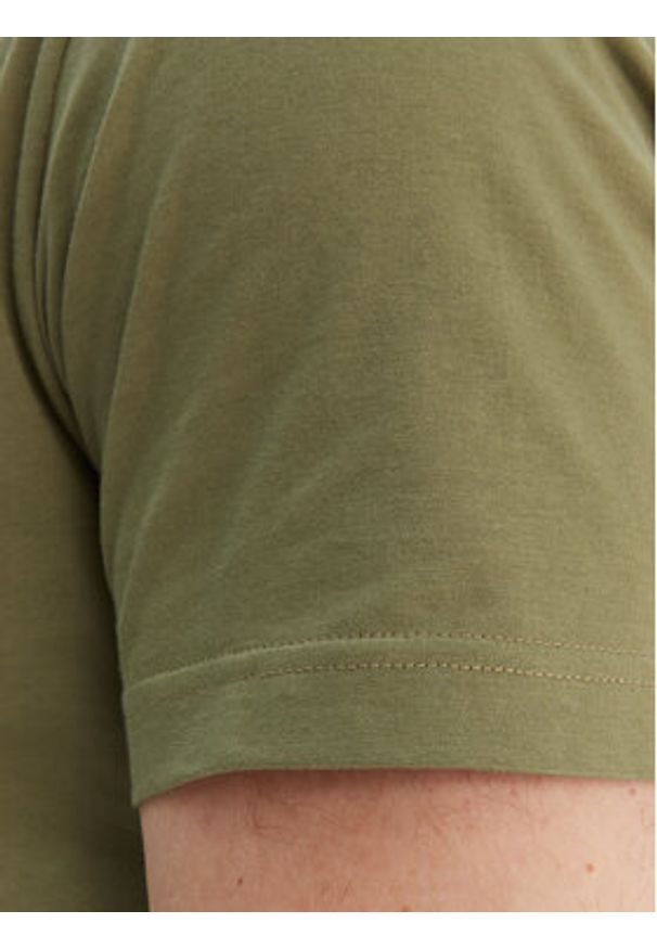 GANT - Gant T-Shirt Archive Shield 2003199 Zielony Regular Fit. Kolor: zielony. Materiał: bawełna