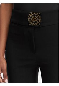 Babylon Spodnie materiałowe W E00057 Czarny Slim Fit. Kolor: czarny. Materiał: poliamid #4