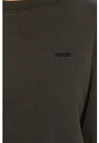 Levi's® - Levi's - Bluza bawełniana. Okazja: na spotkanie biznesowe. Kolor: czarny. Materiał: bawełna. Długość rękawa: długi rękaw. Długość: długie. Styl: biznesowy #5
