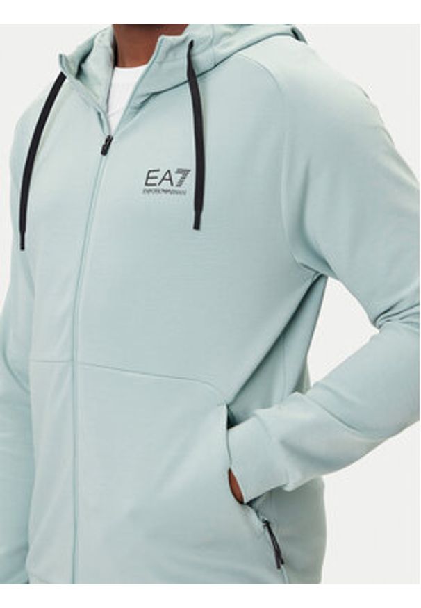 EA7 Emporio Armani Dres 7M000665 AF12501 MB136 Niebieski Regular Fit. Kolor: niebieski. Materiał: syntetyk