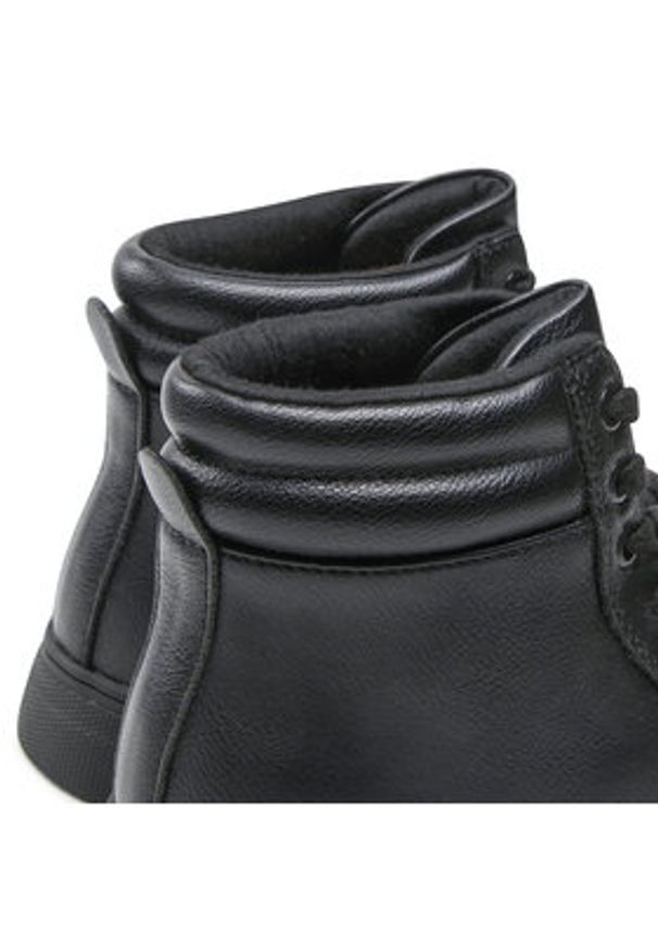 Jenny Fairy Sneakersy WS2158-09 Czarny. Kolor: czarny. Materiał: skóra