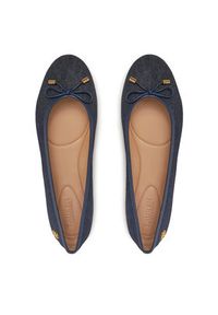 Lauren Ralph Lauren - LAUREN RALPH LAUREN Baleriny Jayna 802962175001 Granatowy. Kolor: niebieski. Materiał: materiał #4