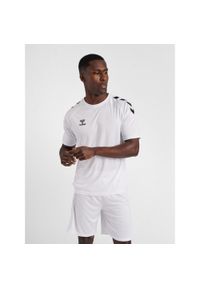 Koszulka Hummel Core Poly. Kolor: biały. Materiał: materiał. Sezon: lato. Sport: piłka nożna, piłka ręczna #1