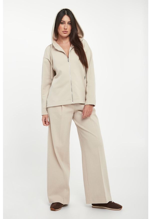 Bluza damska z kapturem Cloro MM. Typ kołnierza: kaptur