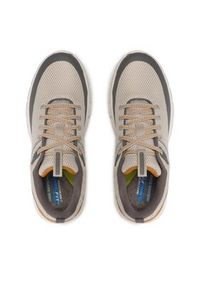 skechers - Skechers Sneakersy Arling 210573/NTGY Beżowy. Kolor: beżowy. Materiał: materiał #5