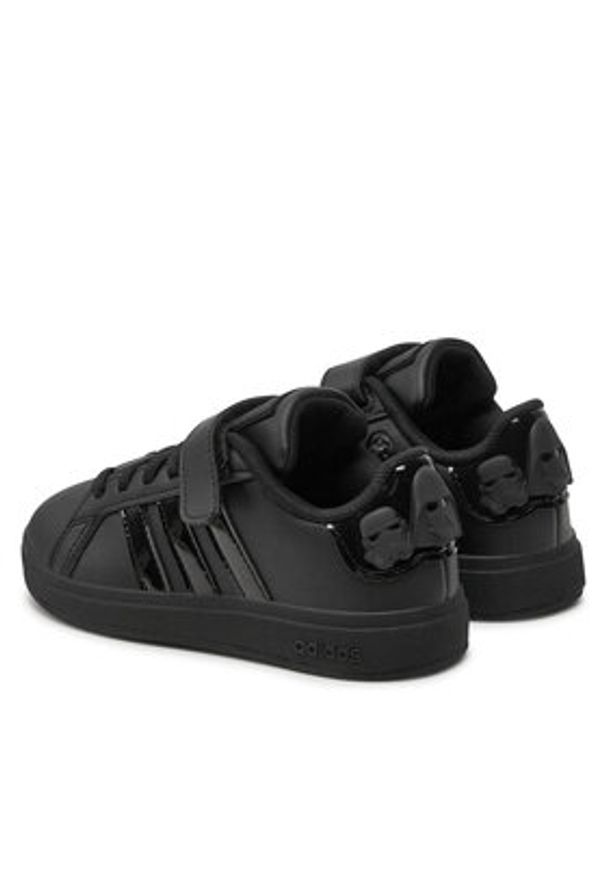 Adidas - adidas Sneakersy STAR WARS Grand Court 2.0 El C IH7577 Czarny. Kolor: czarny. Materiał: skóra. Wzór: motyw z bajki