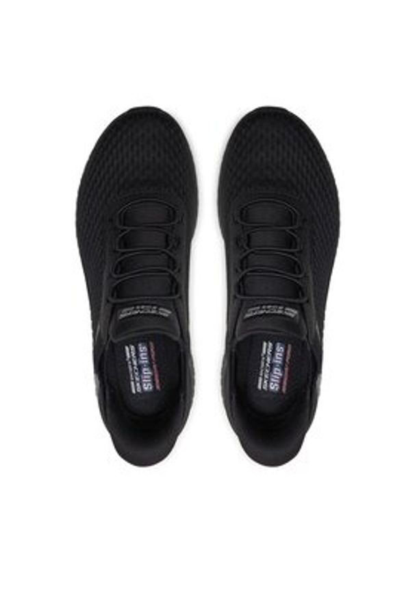 skechers - Skechers Sneakersy Bobs Squad Chaos-In Color 117504/BBK Czarny. Kolor: czarny. Materiał: mesh